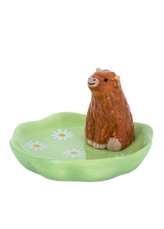 Highland Cow Trinket Dish