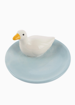 Farm Duck Ring Holder Trinket Dish