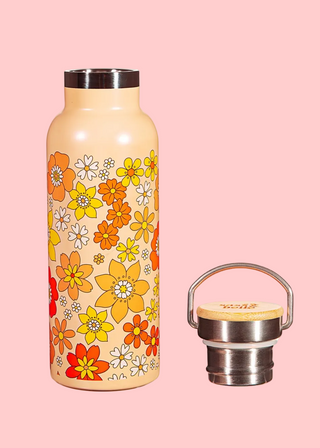 Floral Water Bottle