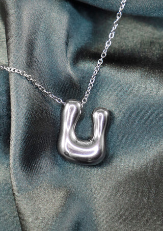 Fluid Letters Necklace
