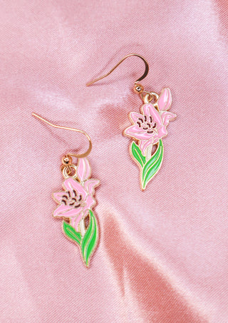 Alstroemeria Earrings