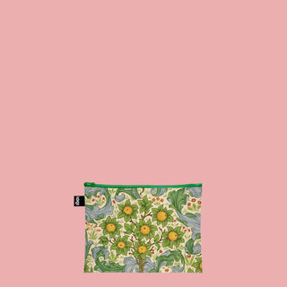 William Morris - Recycled Zip Pockets