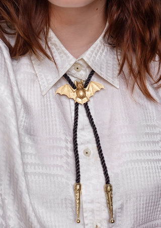 Bat Bolo Tie