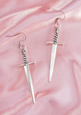 Grand swords earrings