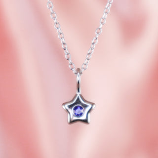 Blue Star Necklace