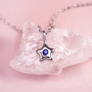 Blue Star Necklace
