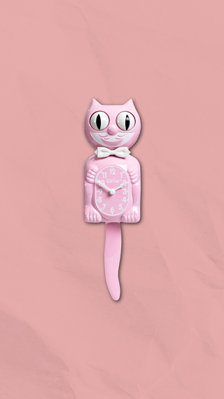 Limited Edition Bubblegum Pink Kit-Cat Klock