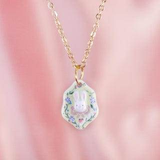 Dainty Bunny Pendant Necklace