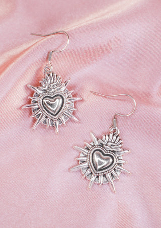 Burning Heart earrings