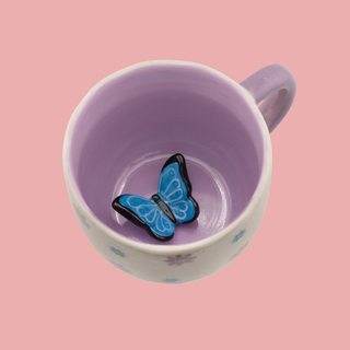 Surprise Butterfly Mug