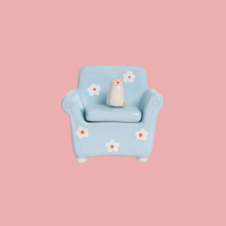 Cat on Sofa - Jewelry Box