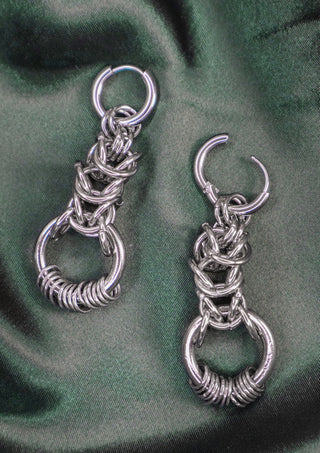 Bold Chainmail  Hoops