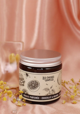 Chocolate & Orange Scented Candle