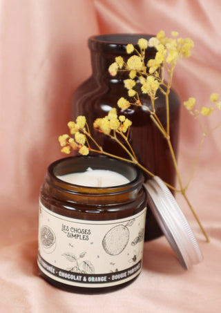 Chocolate & Orange Scented Candle