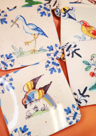 Coasters Bird Tiles