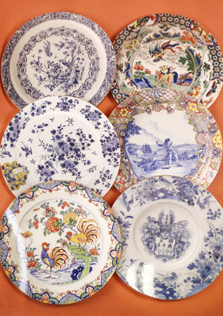 Coasters Delft Blue Plates