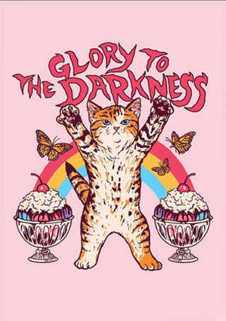 Glory To The Darkness Magnet By Hillary White