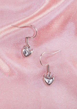 Tiny Devil Hearts Earrings