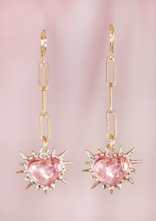 Doll Heart Taffy Earrings