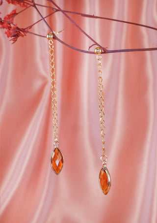 Drops of amber Earrings
