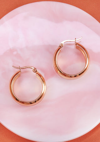 Sleek And Bold Hoops