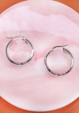 Sleek And Bold Hoops