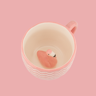Surprise Flamingo Mug