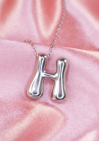 Fluid Letters Necklace