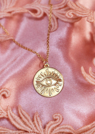 Golden Eye necklace
