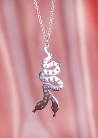 Two Headed Snake Necklace