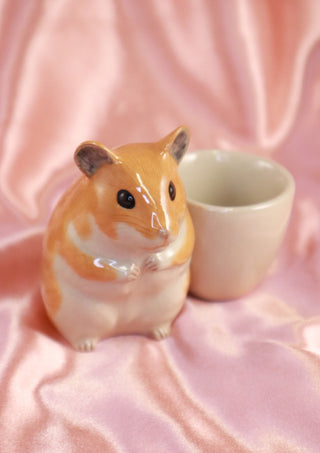 Hamster With Egg Cup