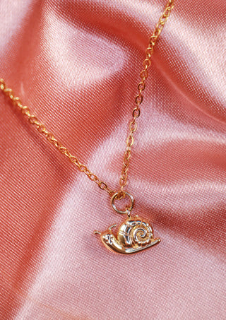 Happy Snail Necklace