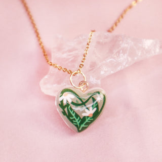 Evergreen Flower Necklace