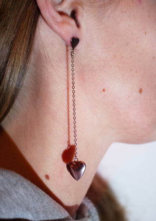Heart Locket Earrings