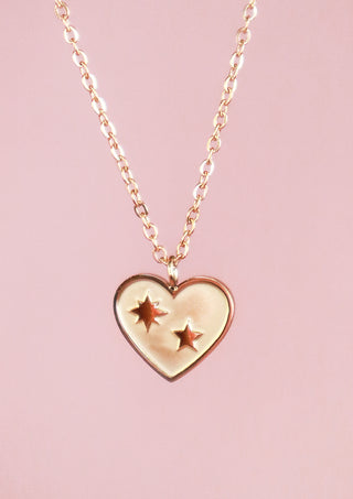 Sparkly Heart Necklace