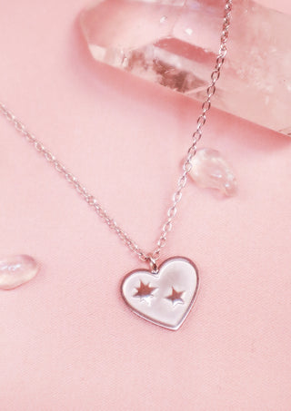 Sparkly Heart Necklace