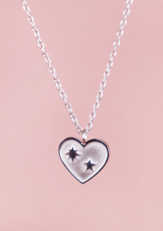 Sparkly Heart Necklace