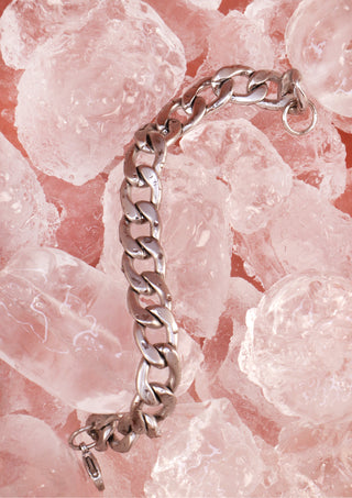 Heavy Chain Bracelet Silver