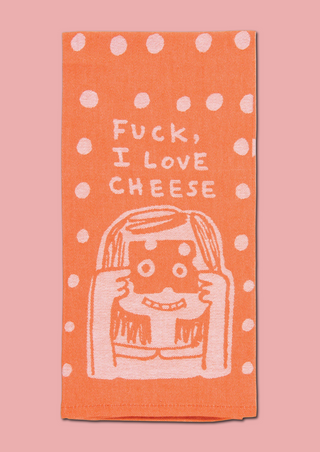 Kökshandduk: Fuck, I Love Cheese