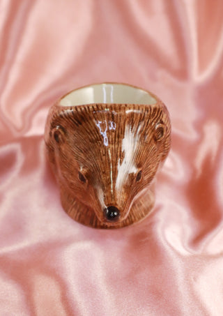 Hedgehog Face Egg Cup