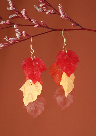 Falling Autumn Leaves Earrings