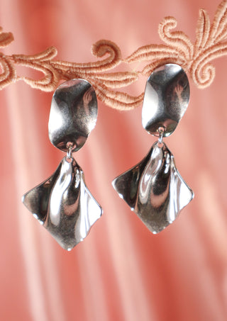 Liquid Silver Earrings