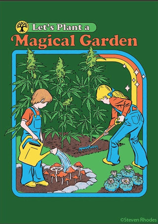 Magical Garden Magnet By Steven Rhodes