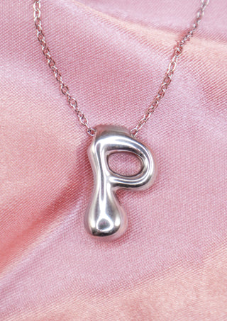 Fluid Letters Necklace