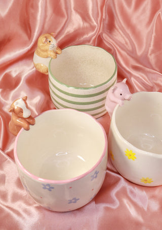 Peeking animal Planters