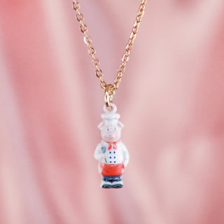 Piggy Chef Necklace