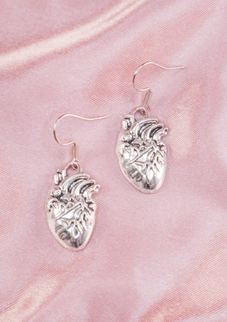 Anatomic Heart Earrings