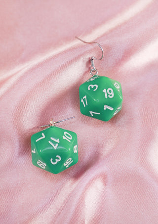 D20 Dice Earrings