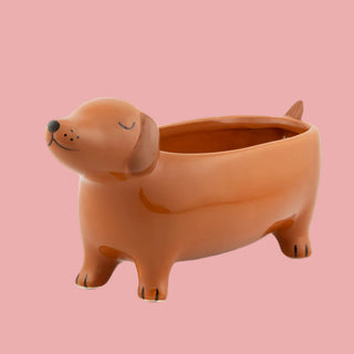 Sausage Dog Planter