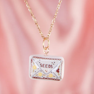 Flower Seeds Necklace